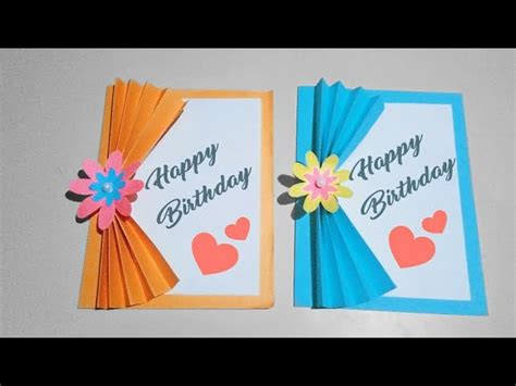 tutorial cara membuat kartu undangan ulang tahun dari kertas karton